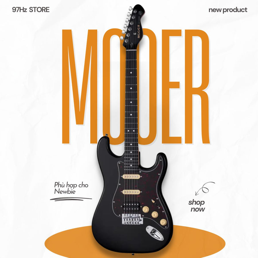 Đàn Guitar Điện Mooer Msc10Pro HSS, BLACK
