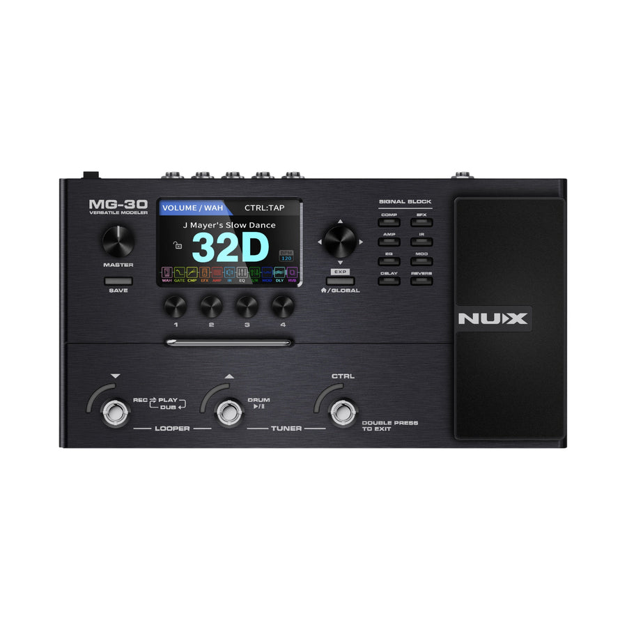 Phơ Multi-Effects Pedal Guitar Nux MG-30 Versatile Modeler