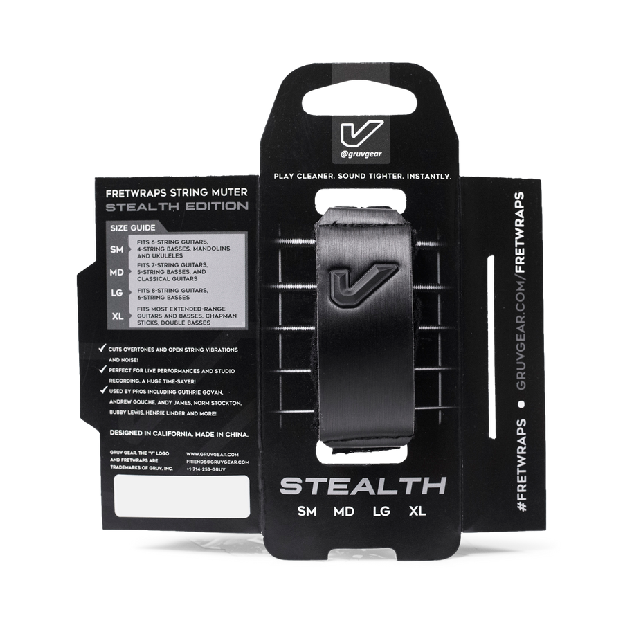 FretWraps Gruv Gear Stealth Edition
