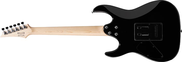 Ibanez GRX70QA Transparent Red Burst - toàn thân mặt sau