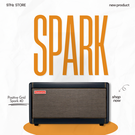 Loa Guitar Amplifier Positive Grid Spark 40 Smart Amp BLACK
