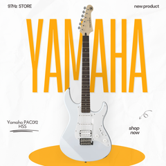 Đàn Guitar Điện Yamaha PAC012 HSS, Rosewood Fingerboard