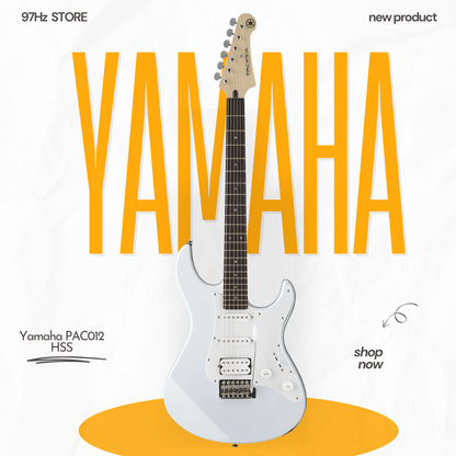 Đàn Guitar Điện Yamaha PAC012 HSS, Rosewood Fingerboard