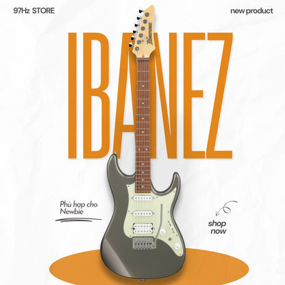Đàn Guitar Điện Ibanez Azes40 HSS, PINK