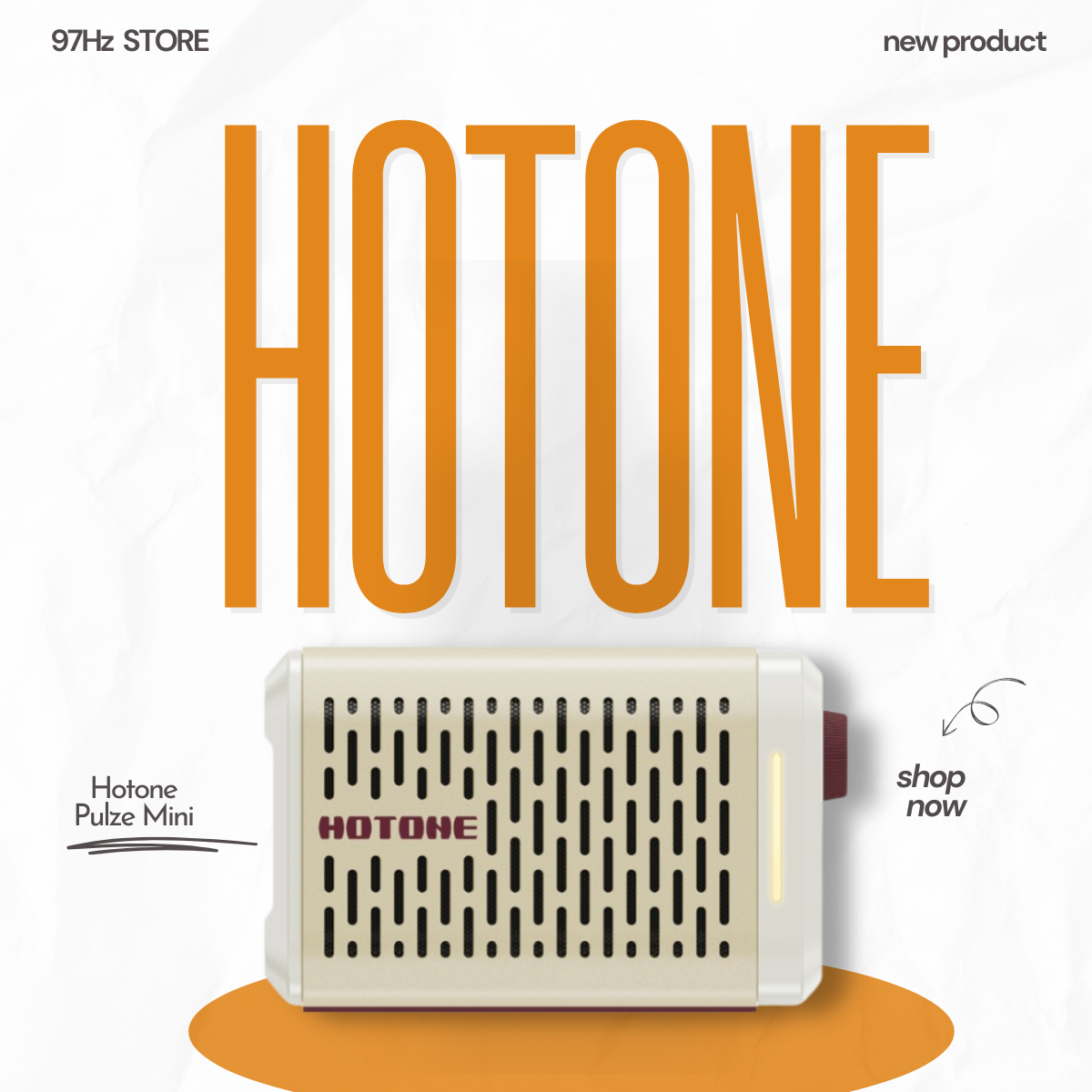Loa Guitar Amplifier Hotone Pulze Mini Mini Smart Amp