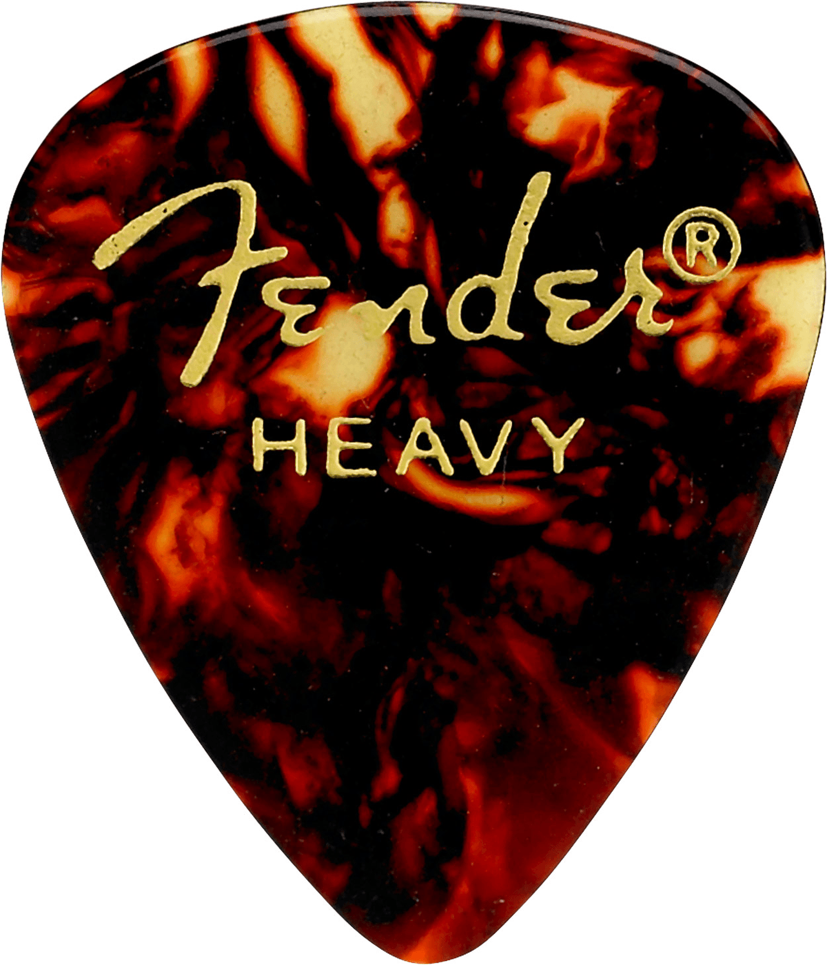 Pick Fender 351 Celluloid Tortoise Shell Heavy - 97Hz Studio