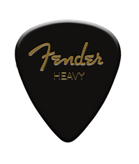 Pick Fender 351 Celluloid đen Heavy - 97Hz Studio