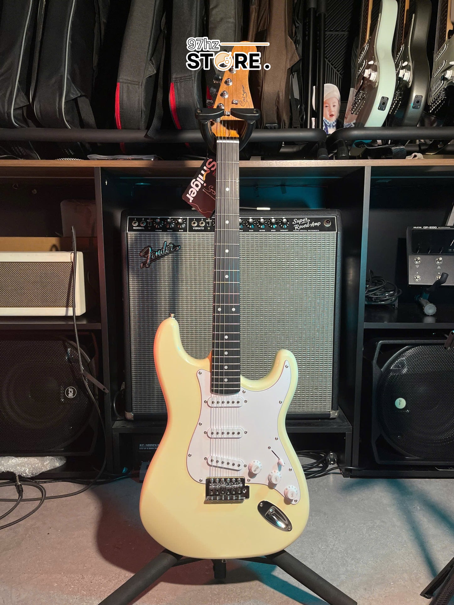 Đàn Guitar Điện Smiger LG1M, YELLOW