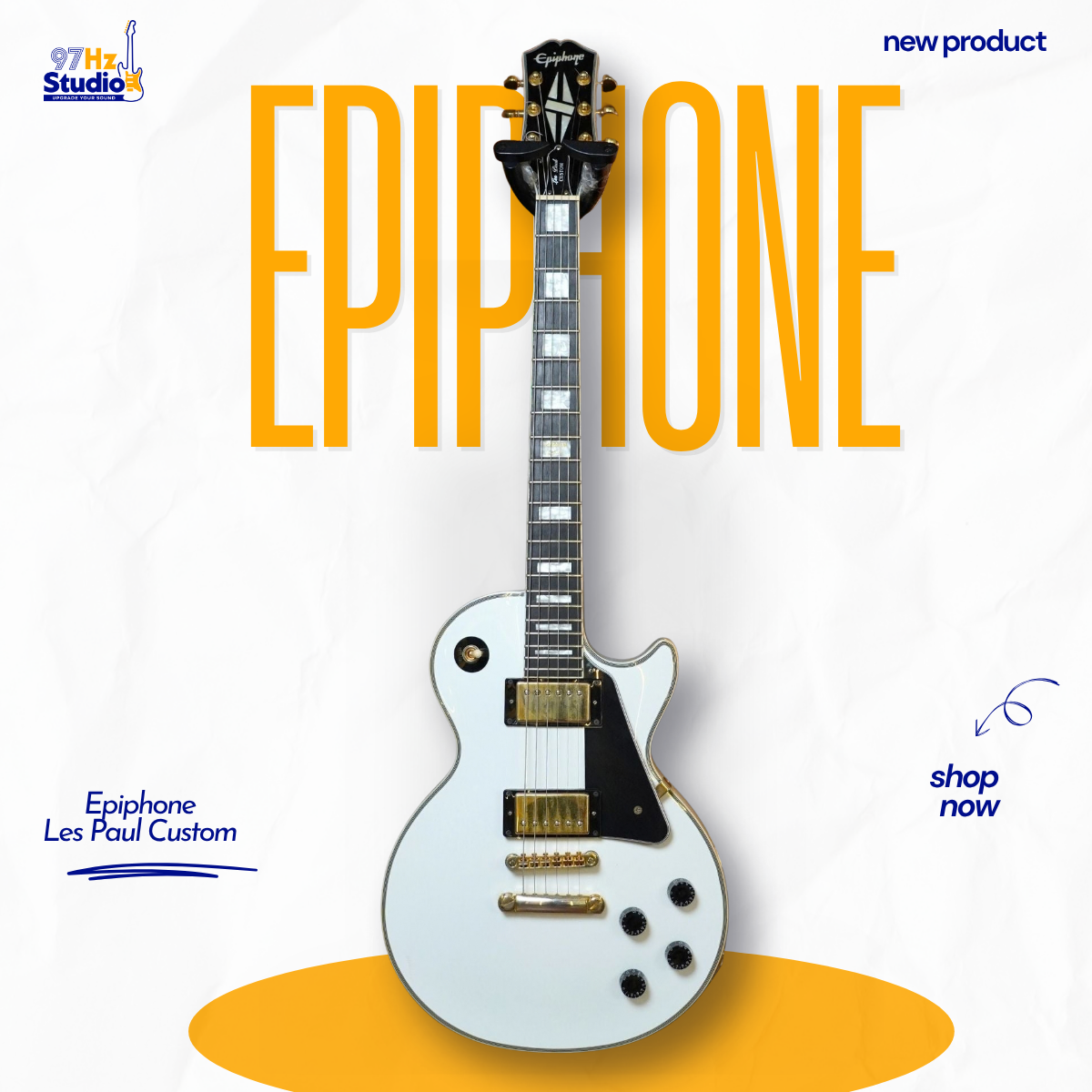 Epiphone Les Paul Custom - 97Hz Studio