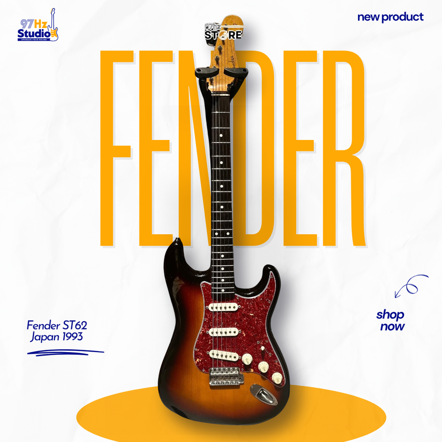 Fender ST62 Japan 1993 - 97Hz Studio