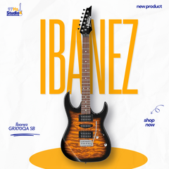 Ibanez Gio GRX70QA HSH Sunburst