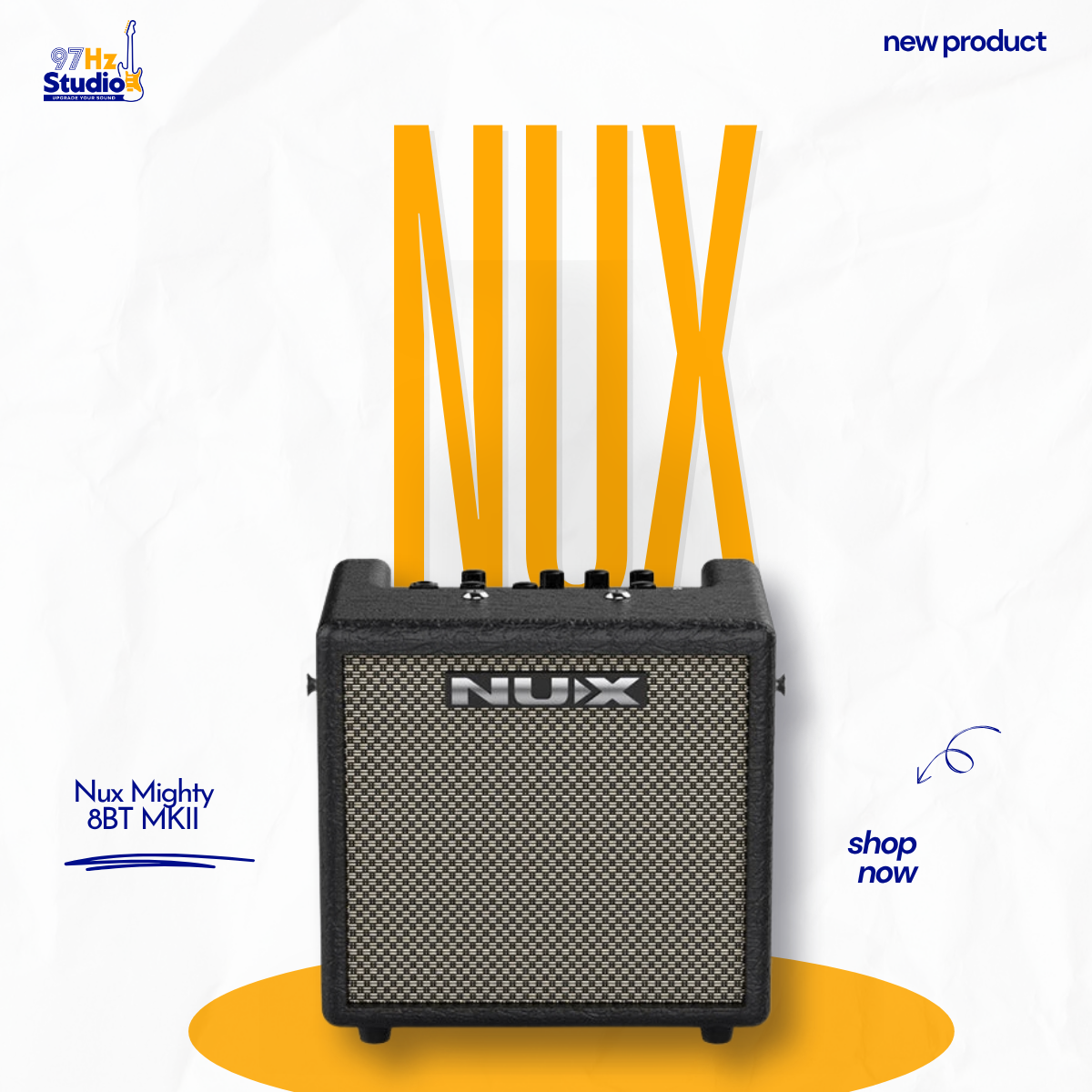 Nux Mighty 8BT MKII - 97Hz Studio