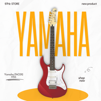 Yamaha Pacifica PAC012 HSS Metallic Red