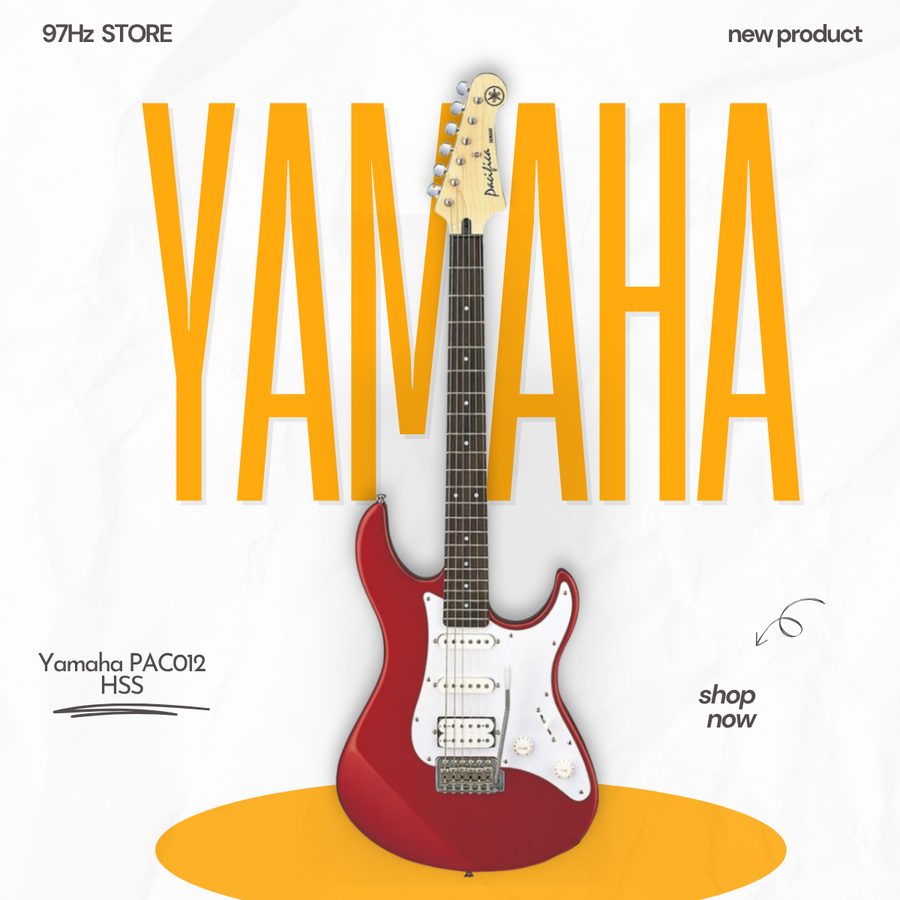 Đàn Guitar Điện Yamaha PAC012 HSS, Rosewood Fingerboard