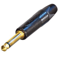 Giắc jack 6 ly mono Neutrik NP2X-B vỏ đen chân vàng