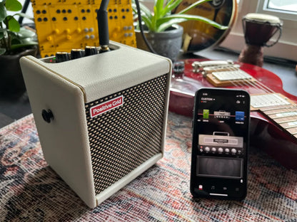 Loa Guitar Amplifier Positive Grid Spark Mini Smart Amp WHITE
