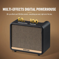 Sonicake Ampcube QAM-20 80+ hiệu ứng, 100 preset