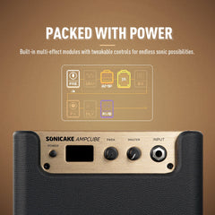 Sonicake Ampcube QAM-20 bảng điều khiển và các khối hiệu ứng