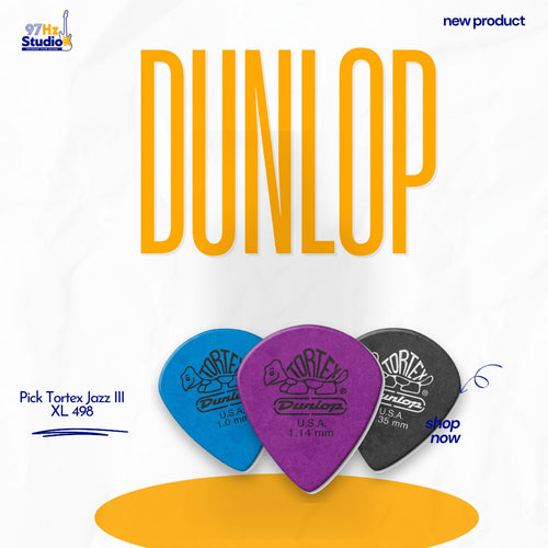 Pick Jim Dunlop Tortex Jazz III XL 498 1.0 1.14 1.35mm