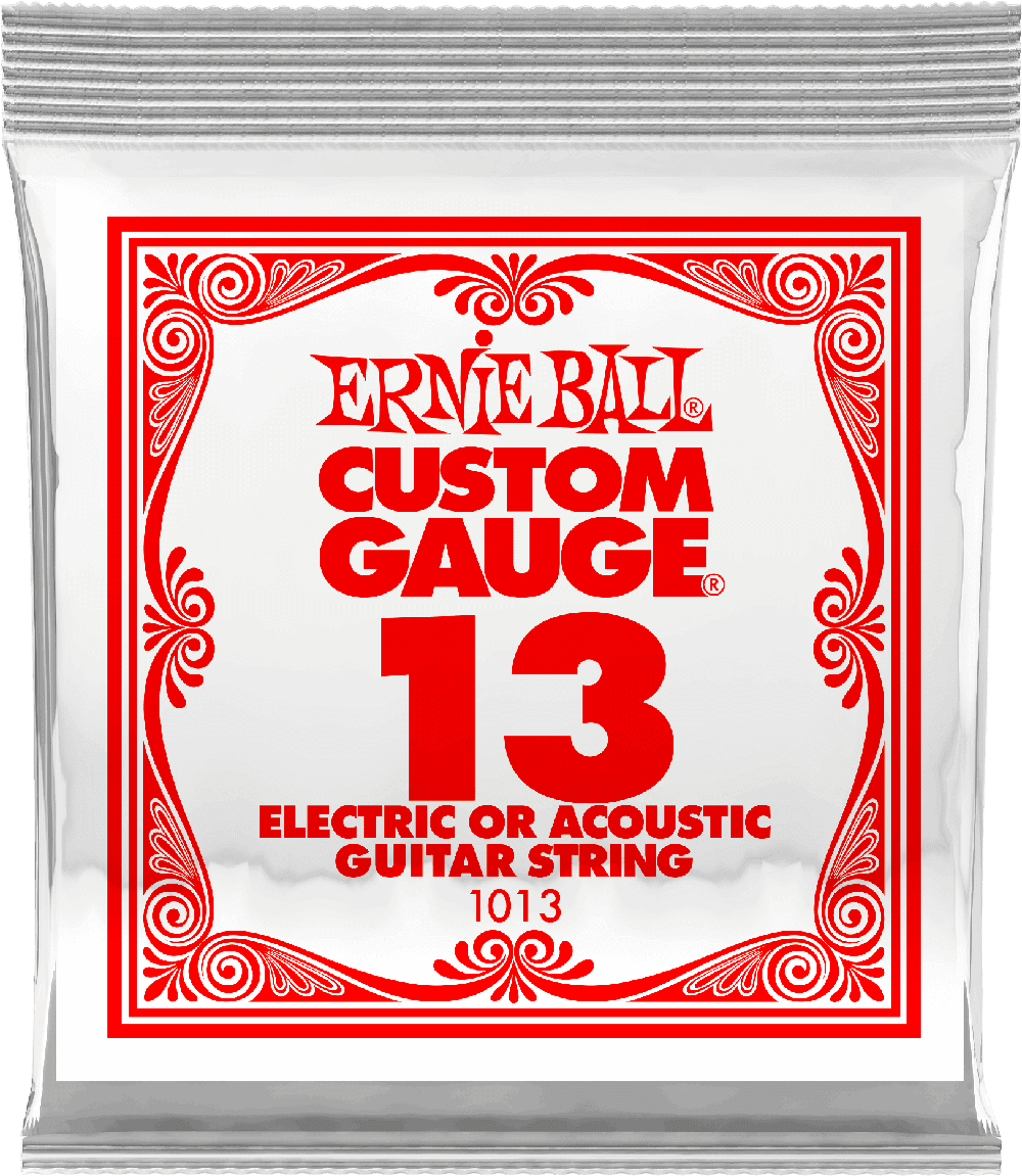 Dây lẻ Ernie Ball Plain Steel .013 - 97Hz Studio