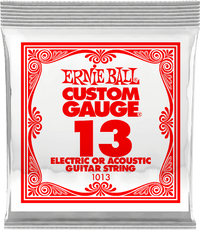 Dây lẻ Ernie Ball Plain Steel .013 - 97Hz Studio