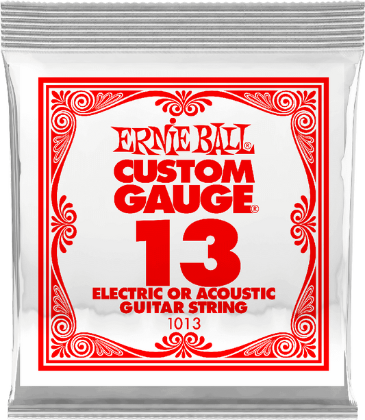 Dây lẻ Ernie Ball Plain Steel .013 - 97Hz Studio