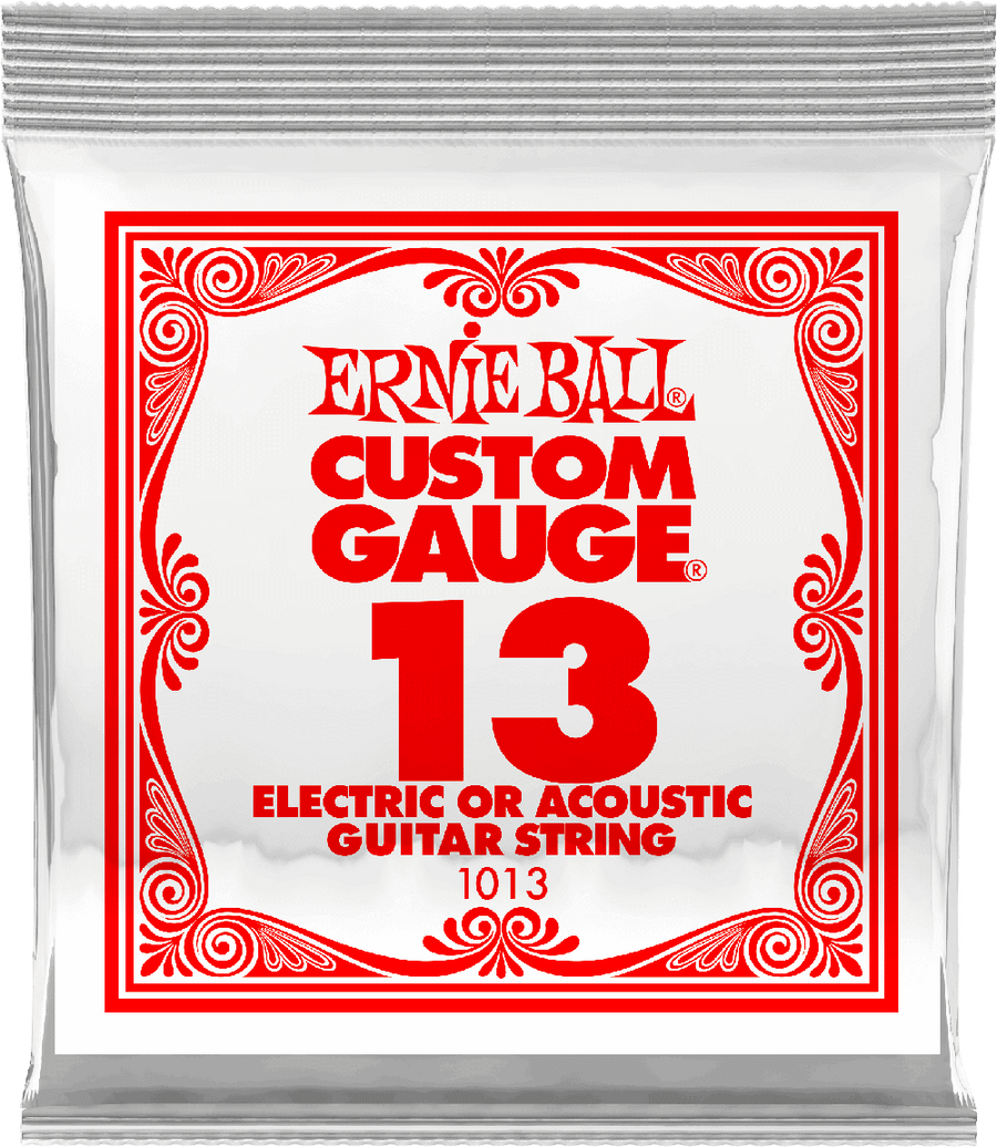 Dây lẻ Ernie Ball Plain Steel .013 - 97Hz Studio