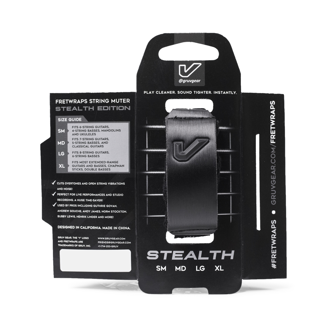 FretWraps Gruv Gear Stealth Edition