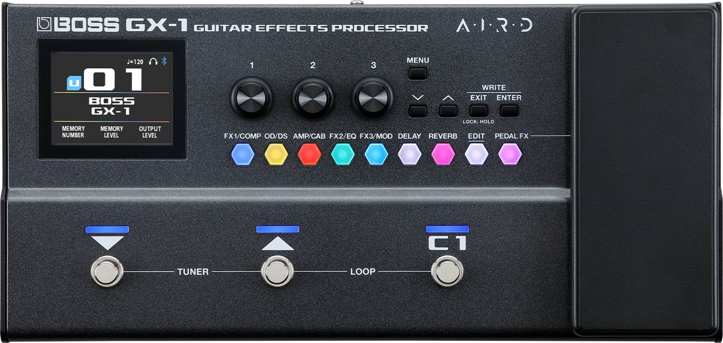 Boss GX-1 mặt trên