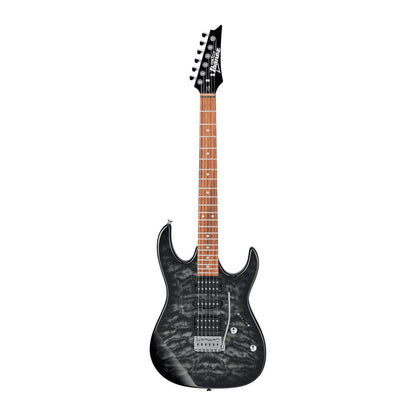 Đàn Guitar Điện Ibanez Gio GRX70QA, Transparent Black Sunburst