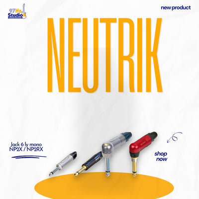 Giắc jack 6 ly mono Neutrik NP2X NP2RX làm dây guitar