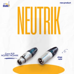Giắc Canon XLR Neutrik NC3FXX cái và NC3MXX đực làm dây micro