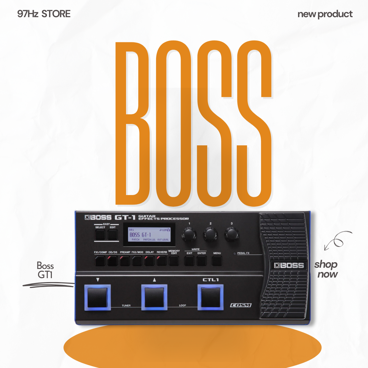 Phơ Multi-effects Boss GT1