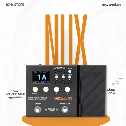 Phơ Multi-Effects Pedal Guitar NUX MG-300 MKII