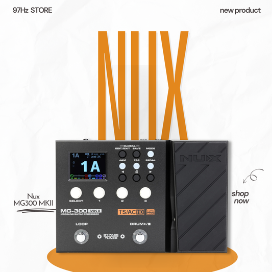 Phơ Multi-Effects Pedal Guitar NUX MG-300 MKII