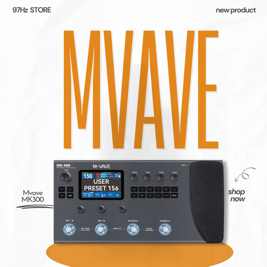 Phơ Mvave MK300 Multi-effect Pedal BLACK