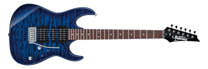 Ibanez GRX70QA Transparent Blue Burst