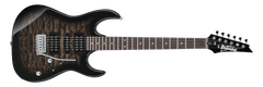Ibanez GRX70QA Transparent Black Sunburst