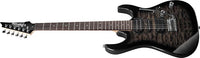 Ibanez GRX70QA Transparent Black Sunburst - toàn thân mặt trước