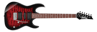 Ibanez GRX70QA Transparent Red Burst