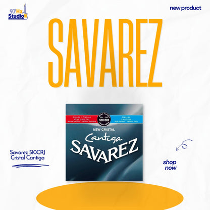 Dây đàn guitar classic Savarez 510CRJ New Cristal Cantiga - 97Hz Studio